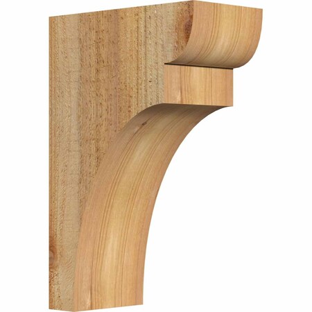 Ekena Millwork Yorktown Rough Sawn Corbel, Western Red Cedar, 4"W x 8"D x 12"H COR04X08X12YOR00RWR